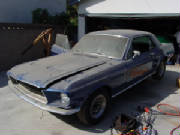 1967 Shelby Mustang Coupe Before